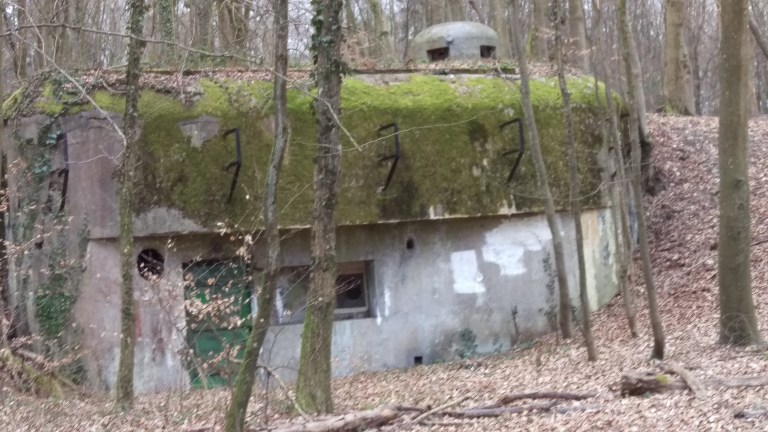 noch ein Bunker, von hinten 