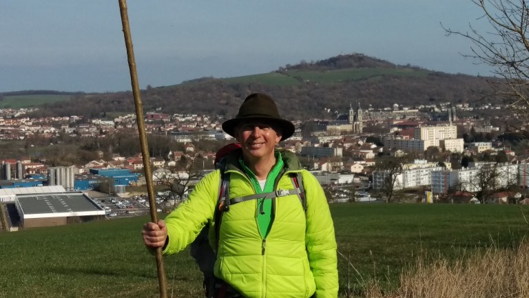 Jetzt mal ich mit meinem neuen Begleiter 