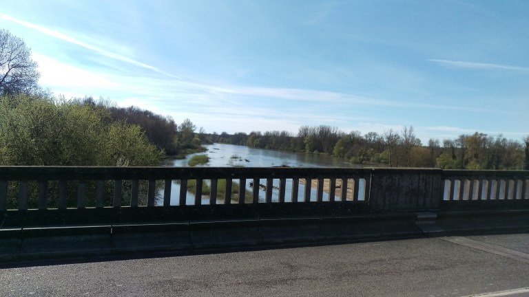 natürliche Flusslandschaft