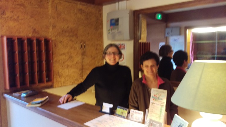 Meine Gastgeberin in La Châtre 