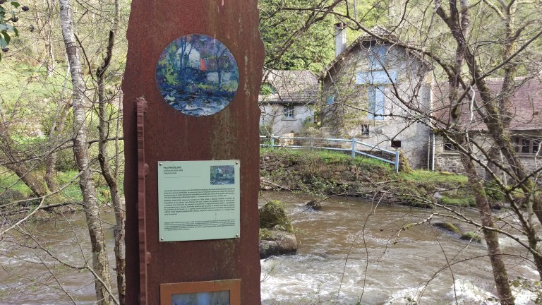 Impressionisten Weg Crozent ist deren Wiege