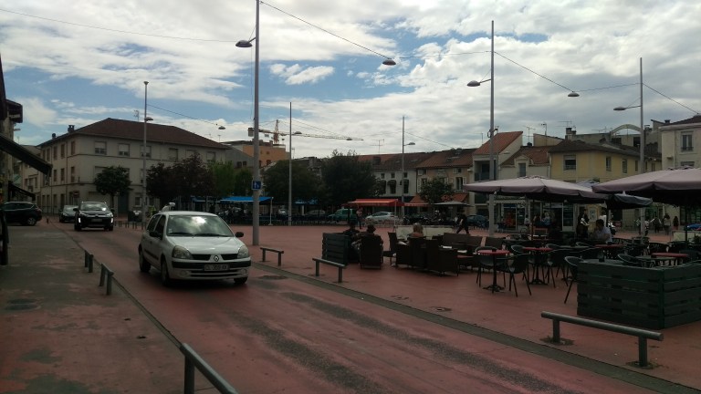 Marktplatz von Mont-de-Marsan