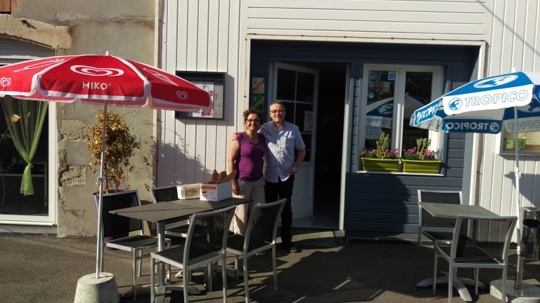 meine sehr netten Gastgeber heute.