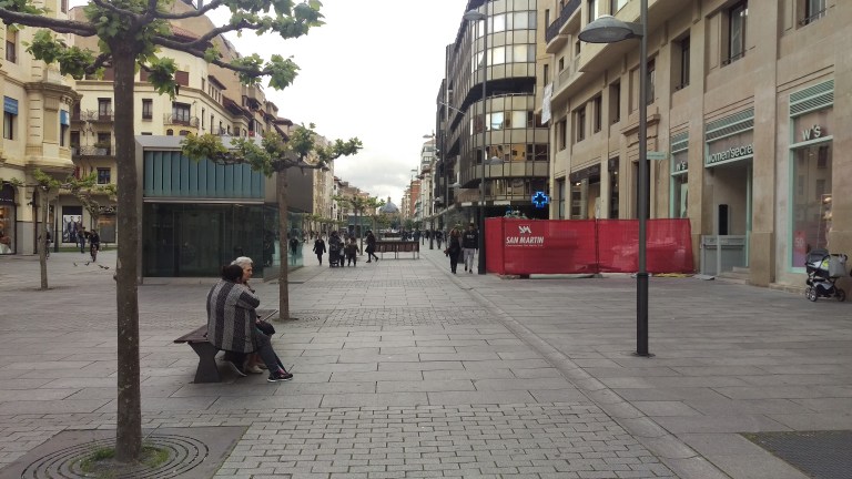 EinkaufStraße Pamplona 