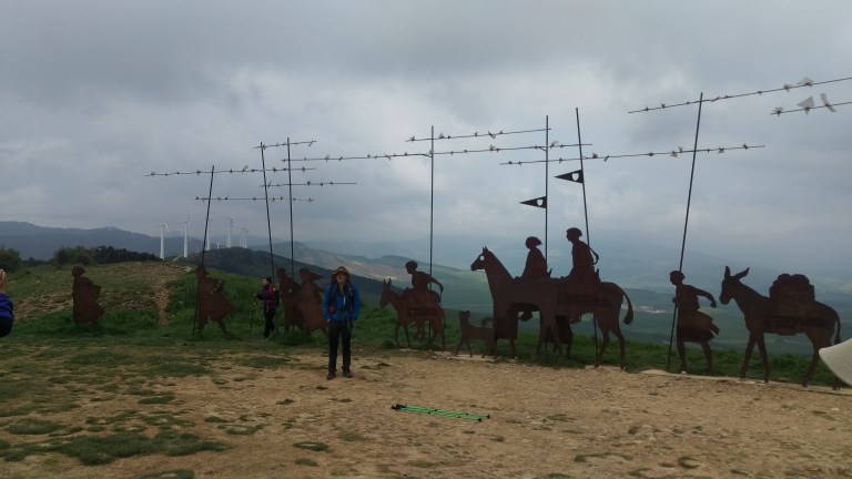 Paßhöhe circa 1.000 meter 