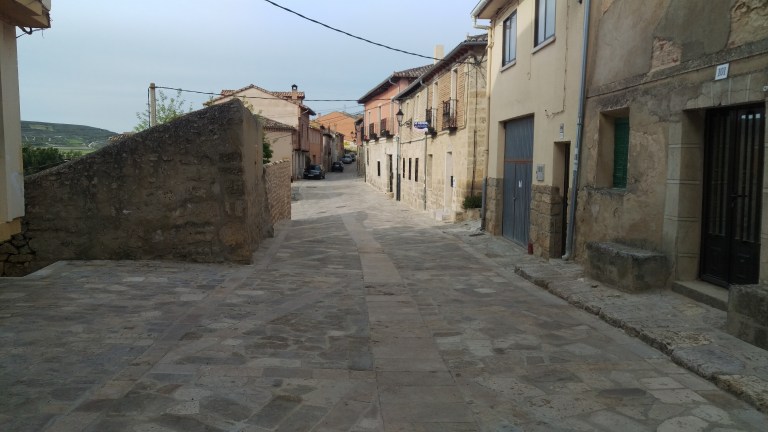 Dorfstraße in Castrojeriz