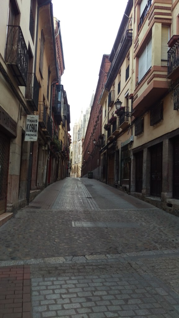 Dom aus der Gasse aufgenommen 