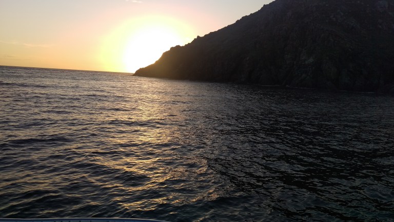 Sonnenuntergang am Kap 