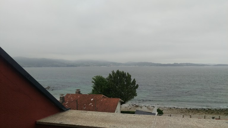 Blick von meinem neuen Hotel